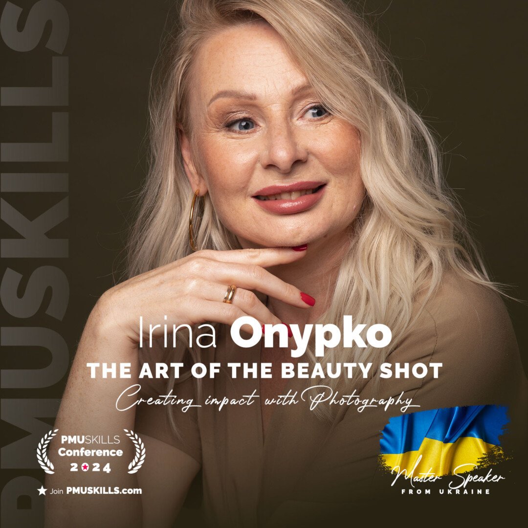 Irina Onypko Teaching Powder Brows Technique in PMU Online Course