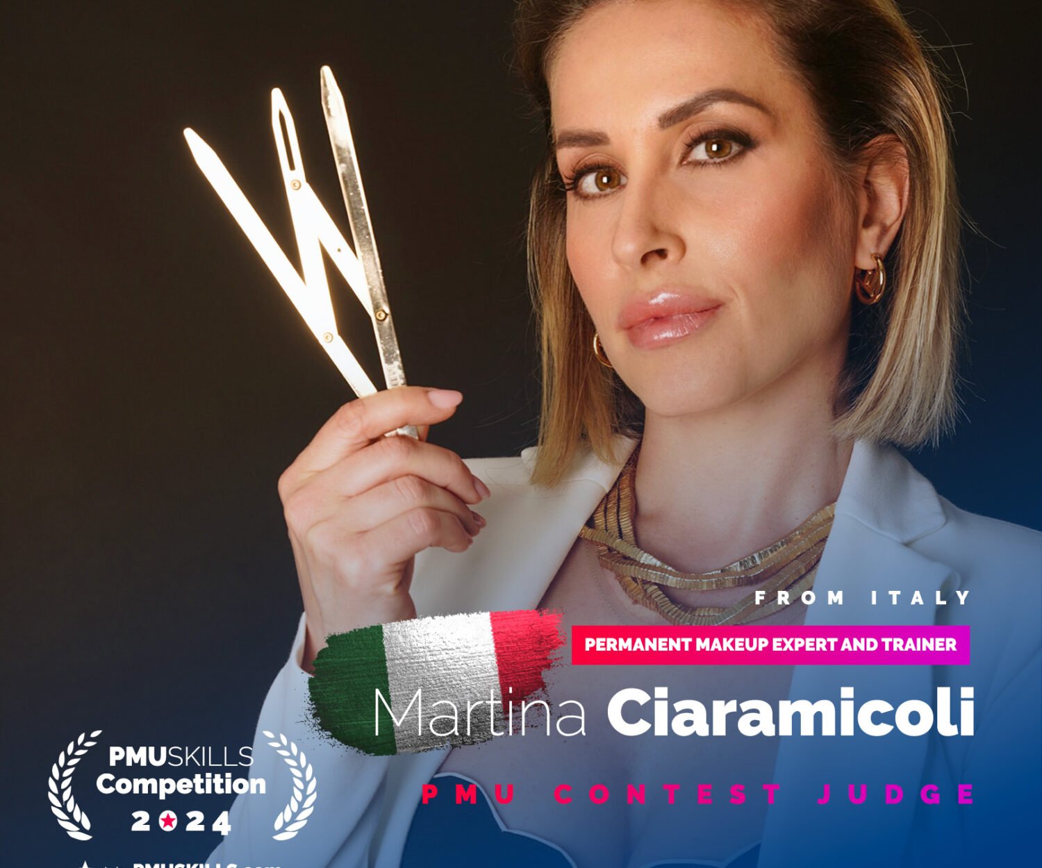 Martina Ciaramicoli PMU Master Trainer, corsi online trucco permanente