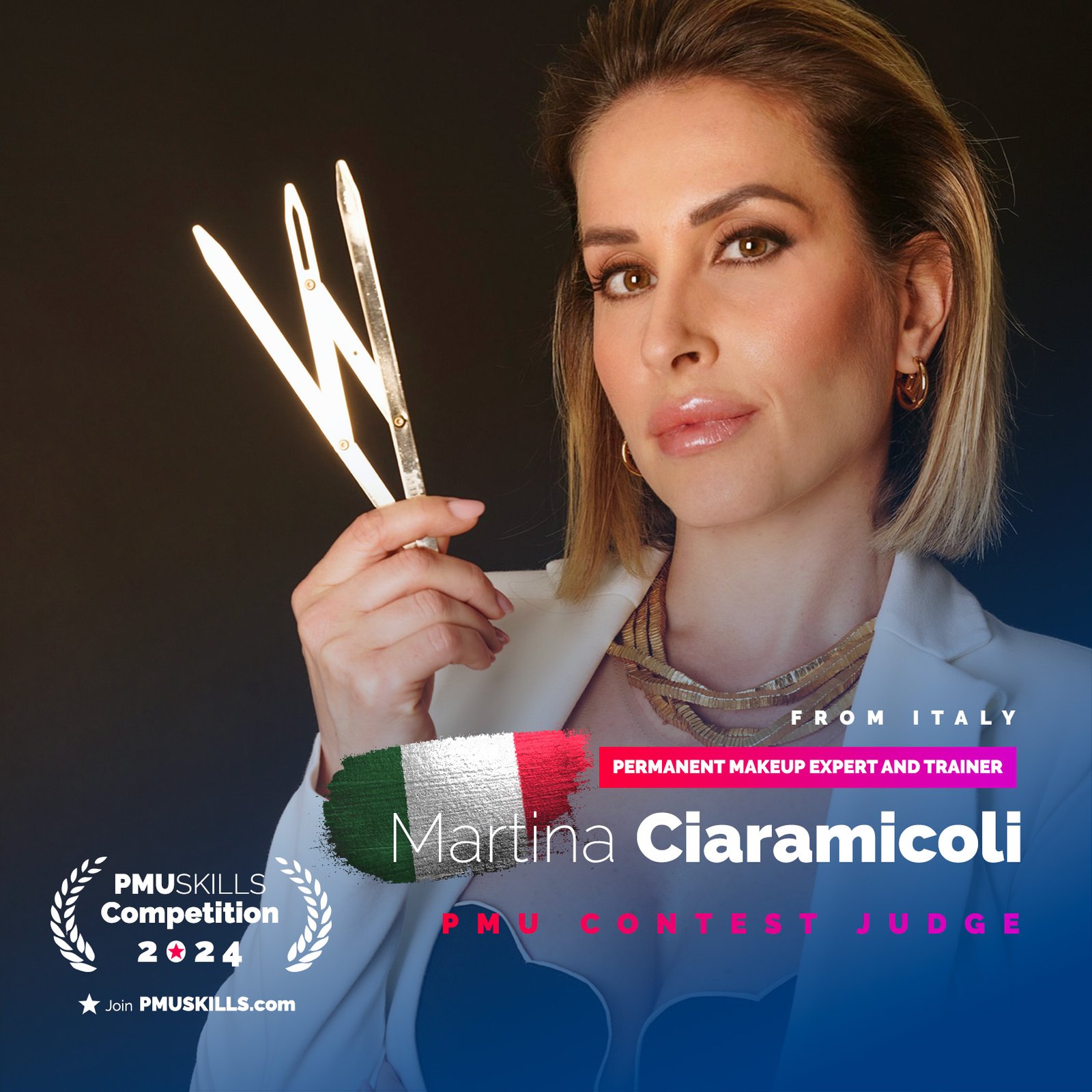 Martina Ciaramicoli PMU Master Trainer, corsi online trucco permanente