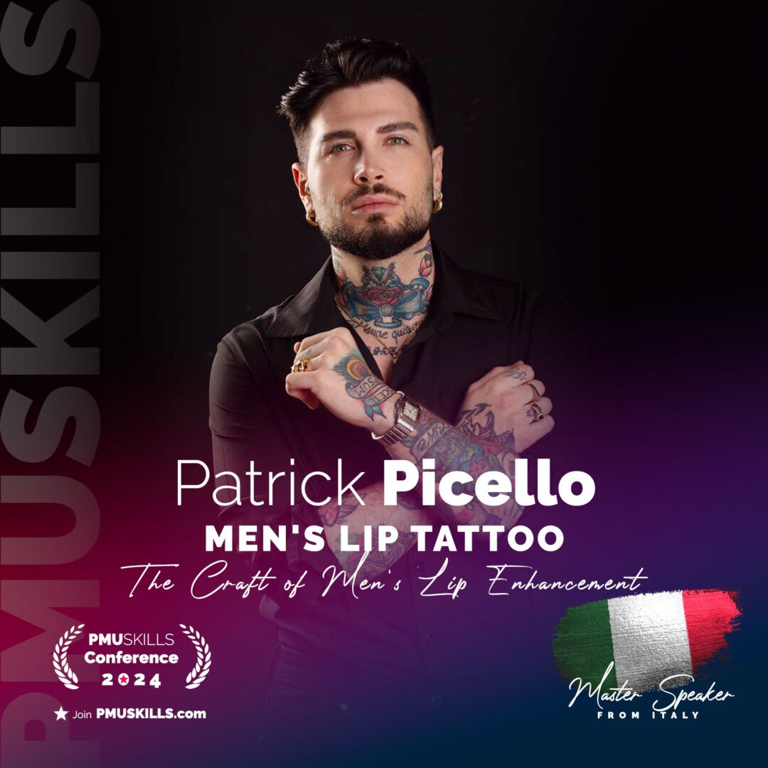 Enhance Male Beauty: Discover Lip Tattooing with Patrick Picello