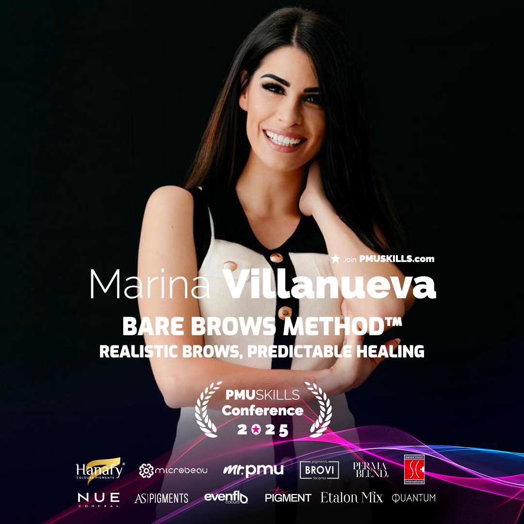 Pmu Masterclass, Marina Villanueva: Bare Brows™: Realistic Brows. Predictable Healing