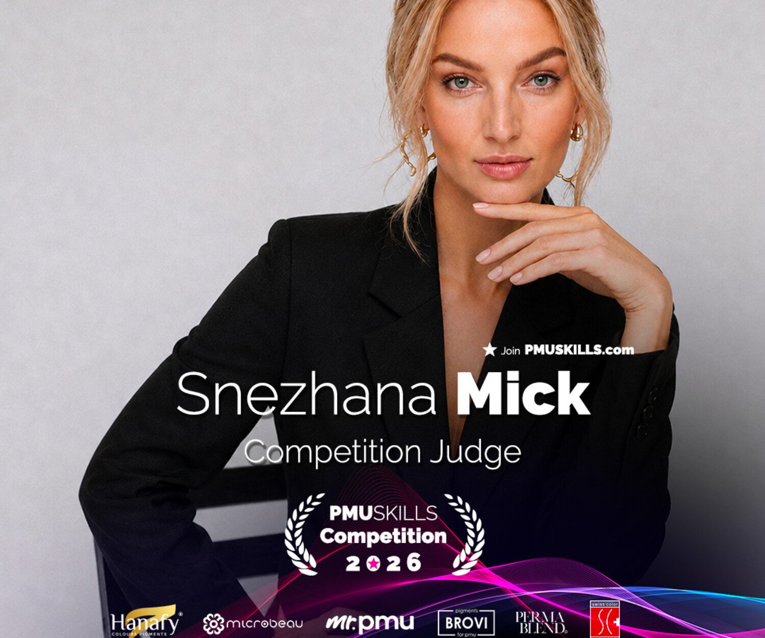 Snezhana Mick, permanent makeup artist e PmuSkills Membro della giuria del concorso
